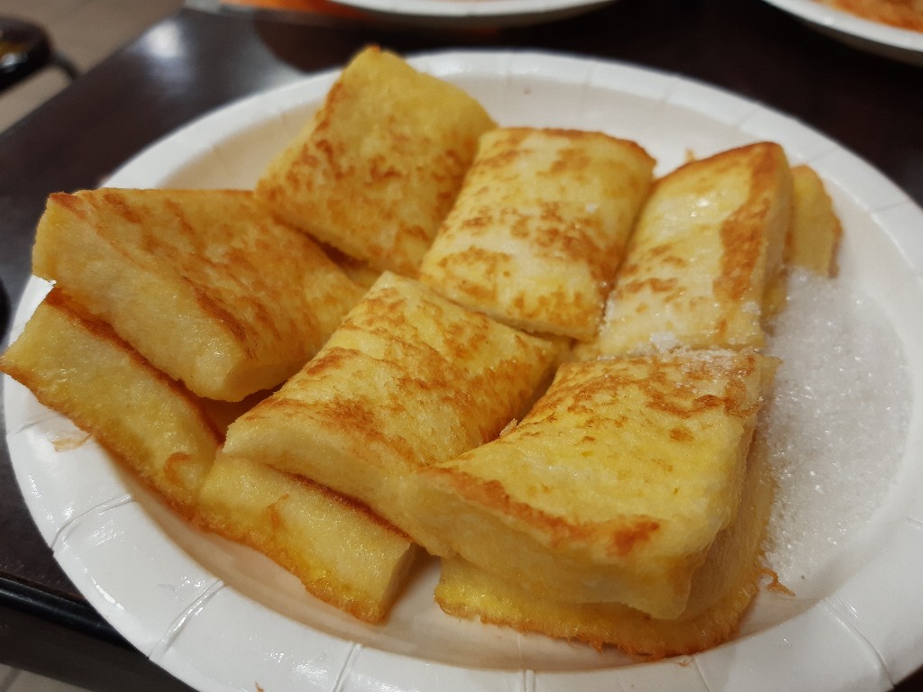 沅保奶茶店/蛋燒土司/白砂糖口味