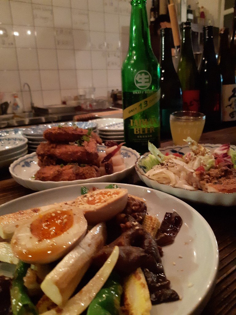 酒菜市場 | 姐喝的是酒也是人生 | 與18天台灣生啤酒的邂逅 6 酒菜市場/時蔬與溏心蛋