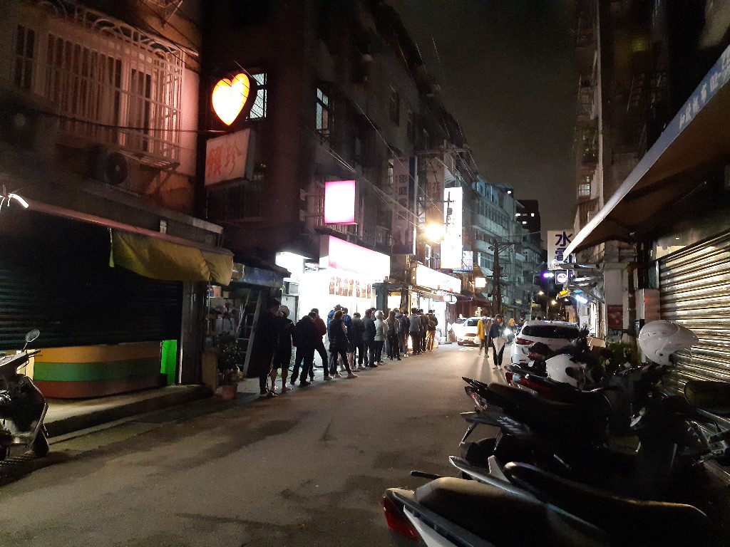 竹林雞肉/排隊人潮