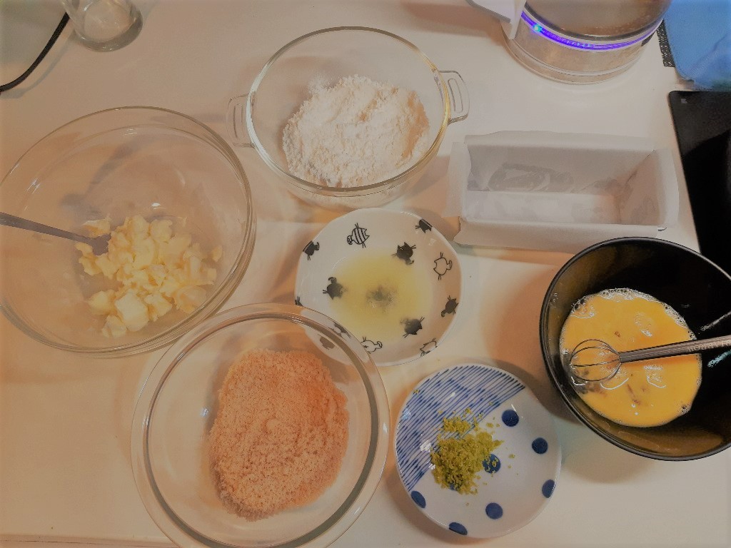 手作檸檬奶油磅蛋糕蛋糕材料