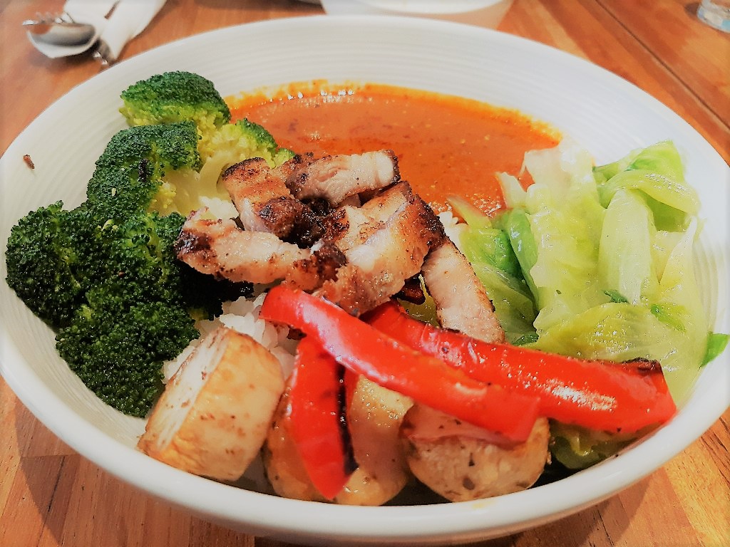 拾米TOGO／招牌蕃茄樹豆咖哩烤肉飯／五花肉