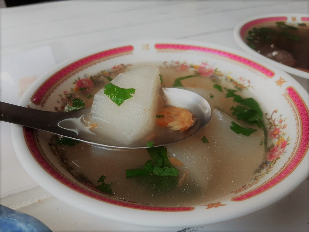 肉圓壽／蘿蔔湯