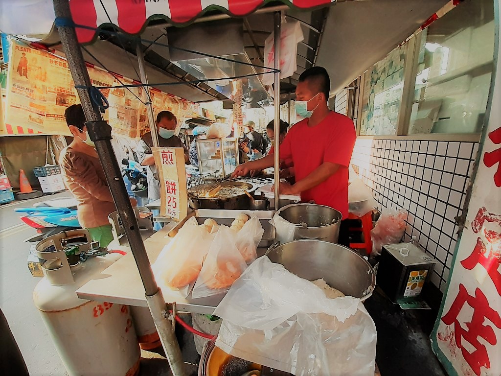 彰化二林市場／高麗菜煎餅