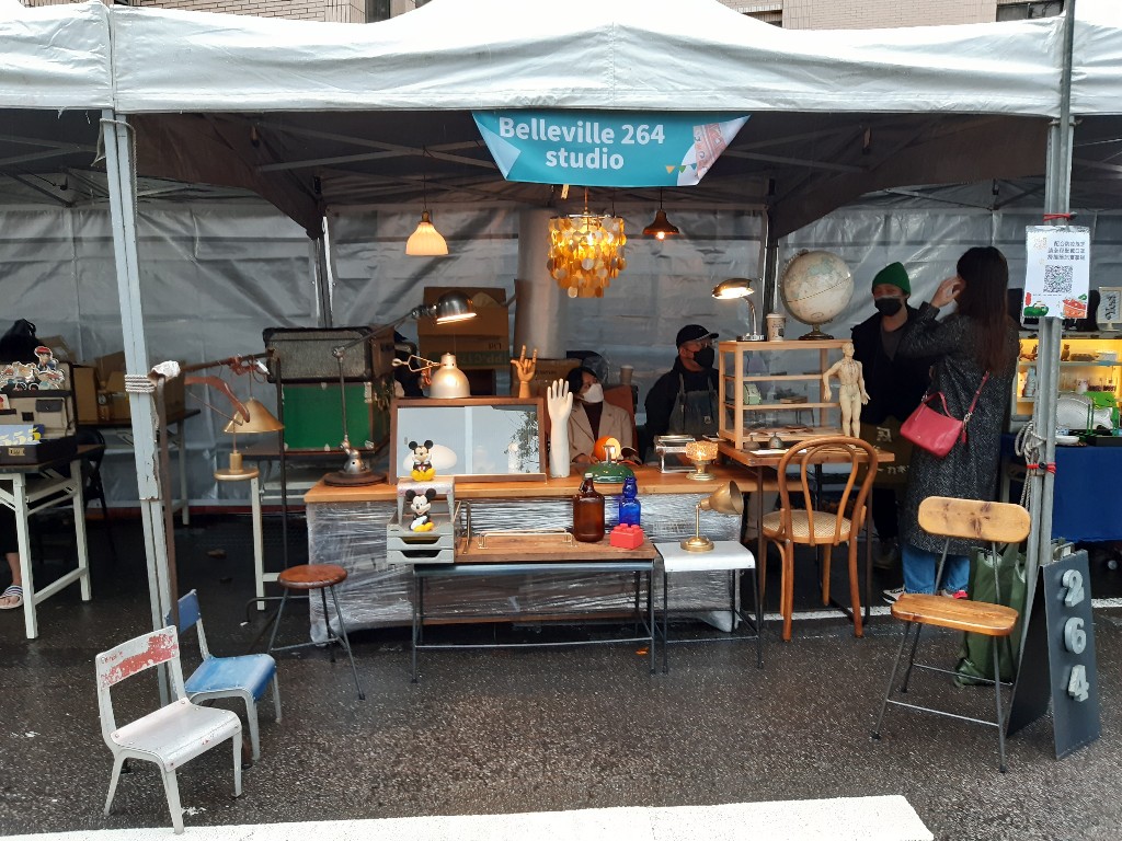 春日晒書市集(文總後巷方面/Belleville264Studio攤位)
