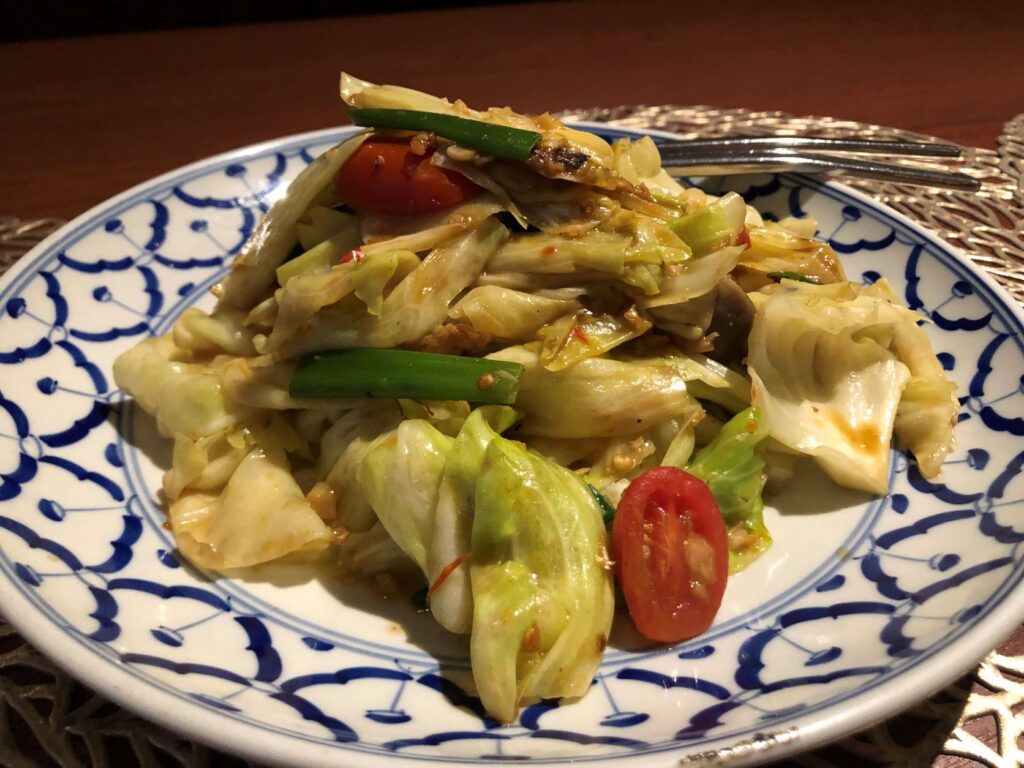 香米：蝦醬炒高麗菜／Photo Credit：逆耳小姐