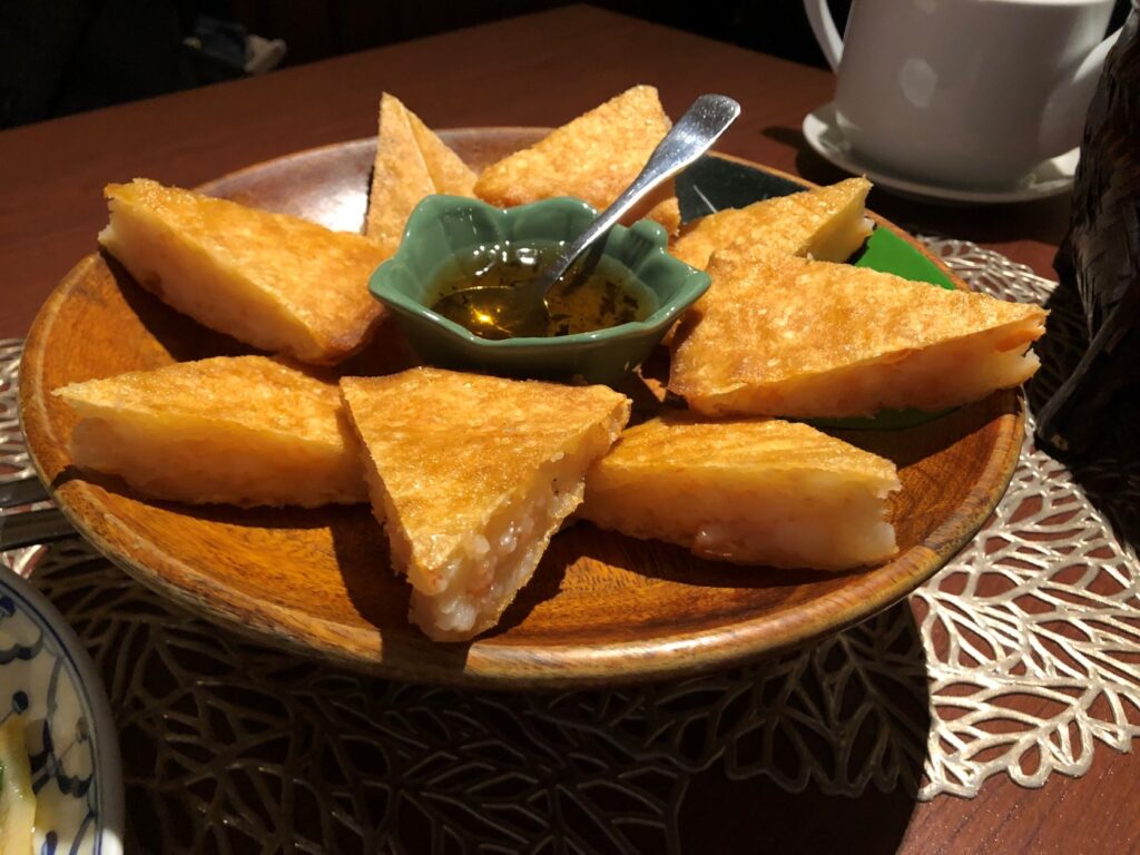 香米：月亮蝦餅／Photo Credit：逆耳小姐