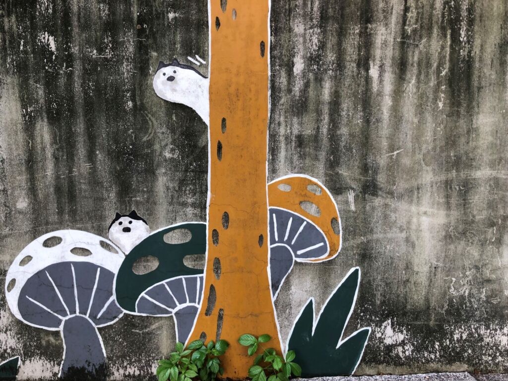 前往西門町途中可愛街景／Photo Credit：逆耳小姐