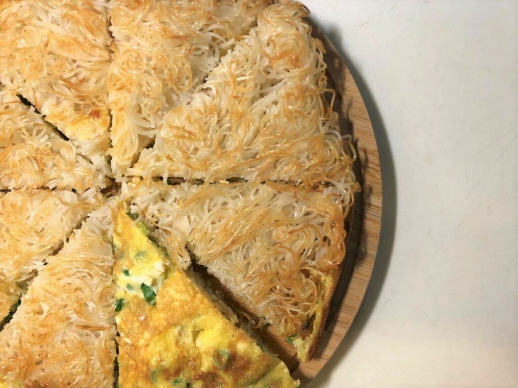 葱蛋麵線煎／Photo Credit：逆耳小姐