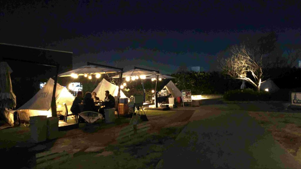 東京晴空塔城戶外奢華露營BBQ／Photo Credit：逆耳小姐