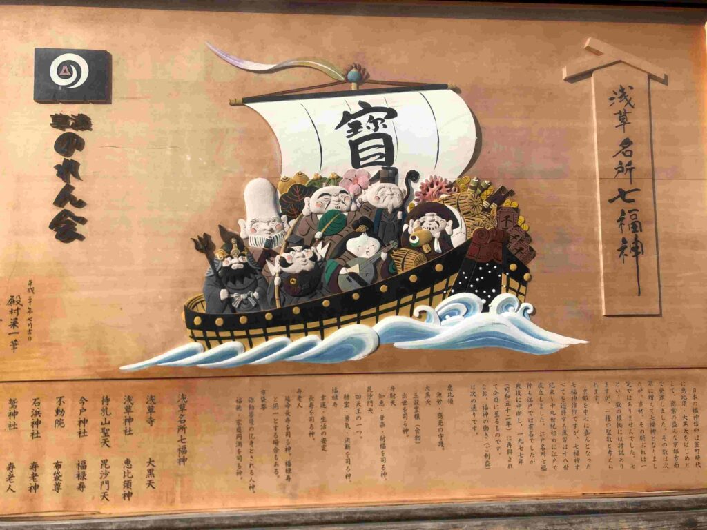 淺草寺節分會︱每年2月3日這樣吃會好運︱撒福豆、福聚之舞、吃惠方卷 26 淺草名所七福神介紹/Photo Credit:逆耳小姐