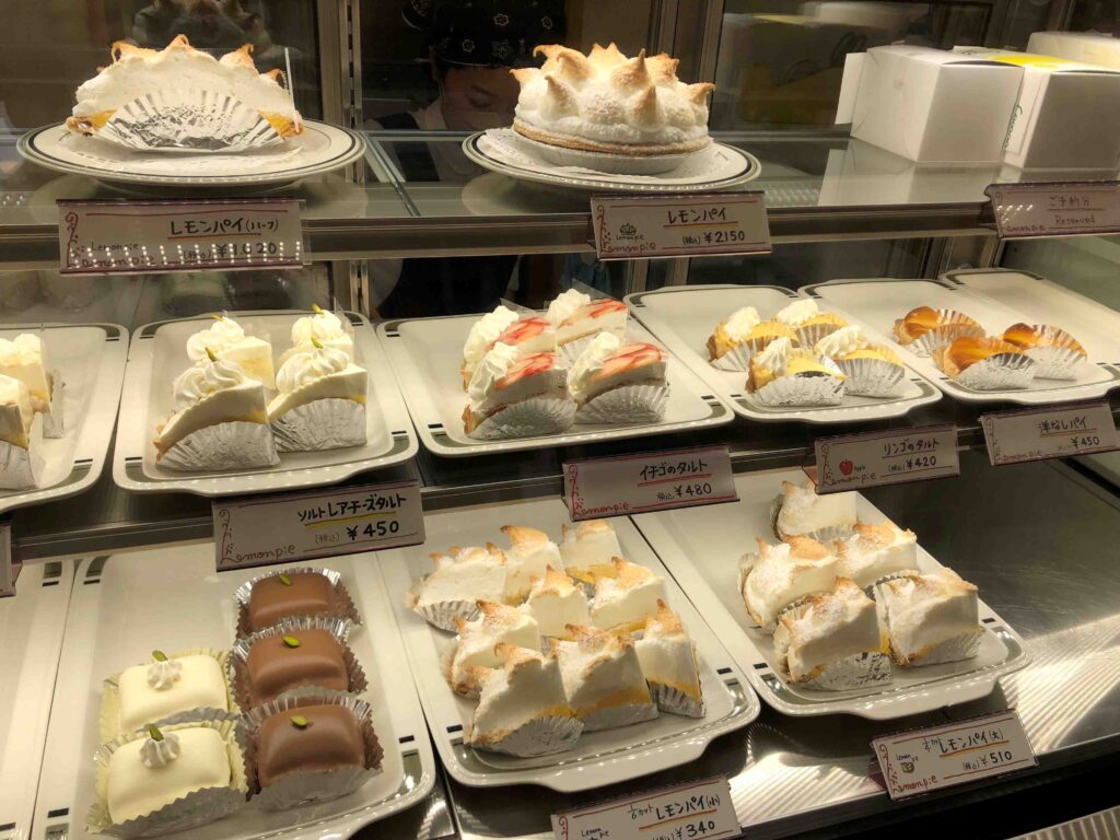 洋菓子レモンパイLemon Pie 蛋糕櫃／Photo Credit：逆耳小姐