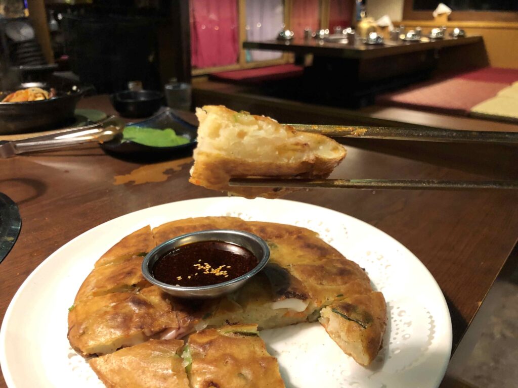 韓金館：海鮮煎餅／Photo Credit：逆耳小姐