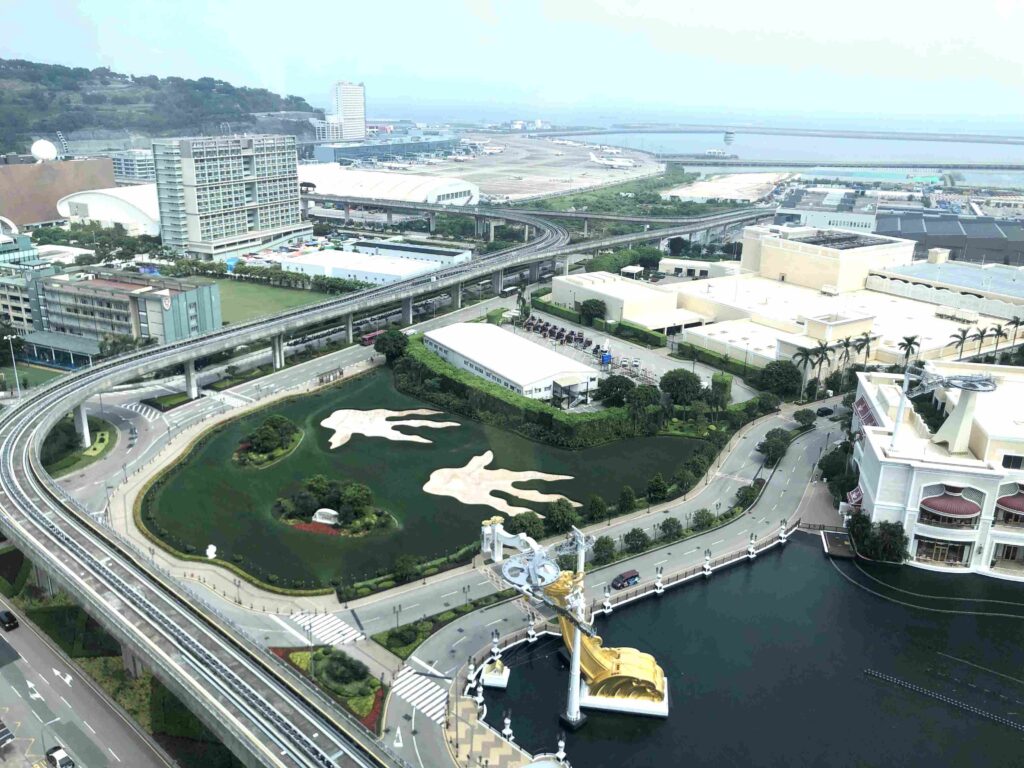 澳門君悅酒店Grand Hyatt Macau豪華客房住宿體驗︱飛行時間不用2小時✈鄰國小旅行 10 澳門君悅酒店Grand Hyatt Macau豪華客房窗外風景/Photo Credit:逆耳小姐