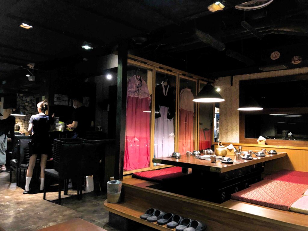 韓金館店內環境／Photo Credit：逆耳小姐