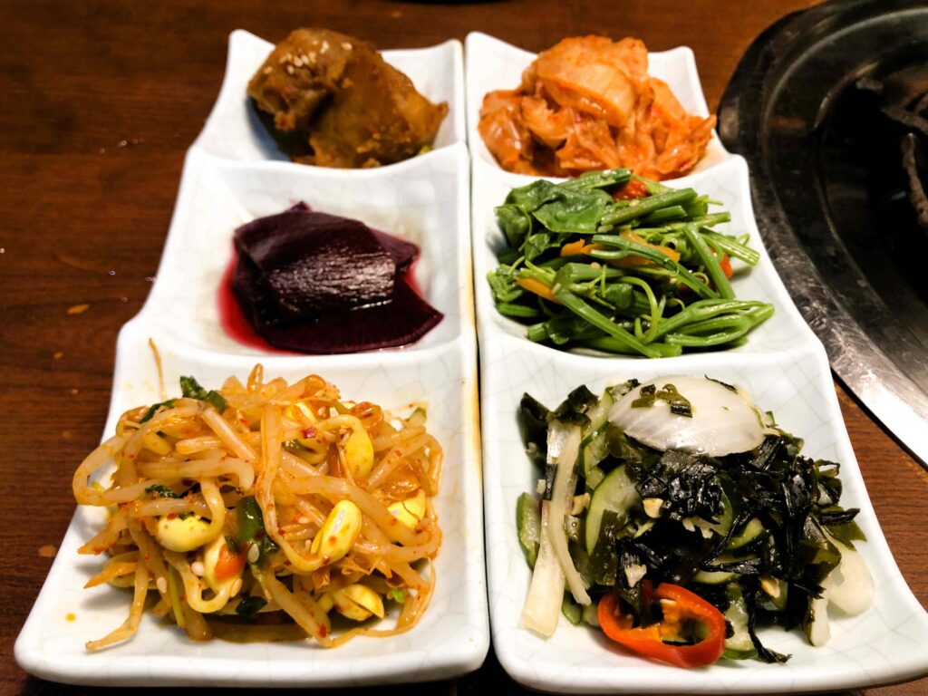 韓金館的小菜們／Photo Credit：逆耳小姐