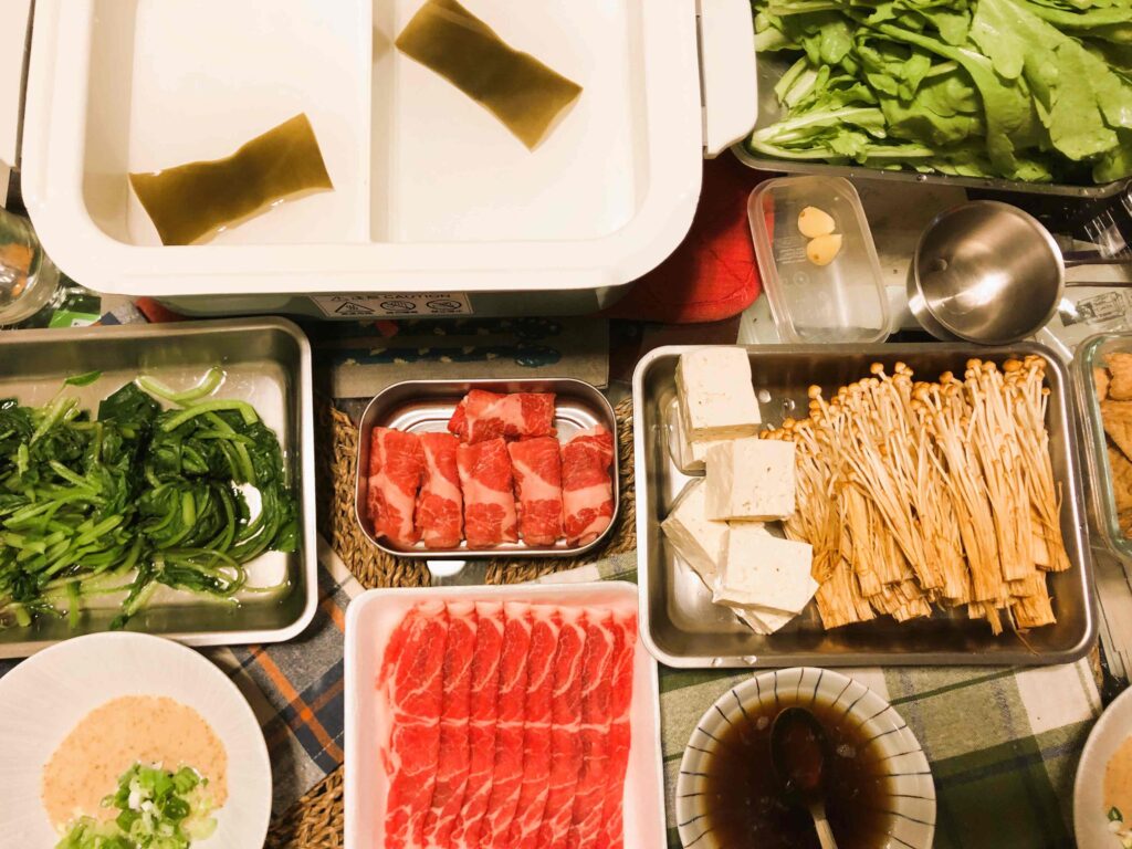 逆耳小姐家的常夜鍋陣容／Photo Credit：逆耳小姐