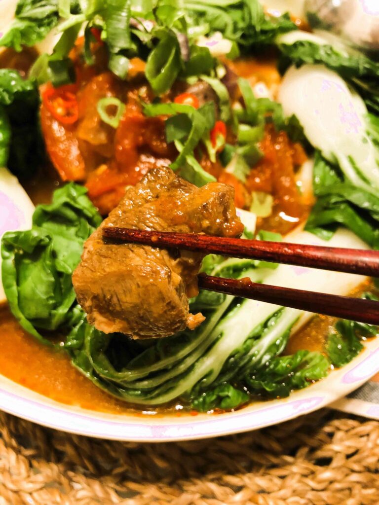 私房蕃茄牛肉麵／Photo Credit：逆耳小姐