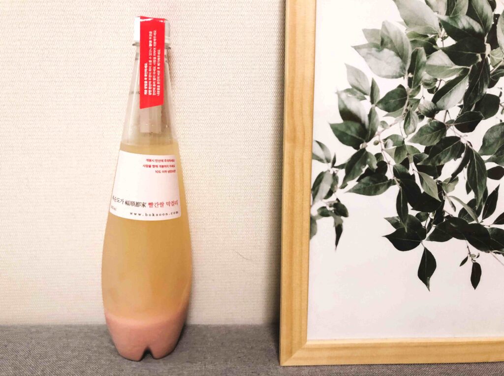 福順都家未開封的紅米馬格利酒／Photo Credit：逆耳小姐