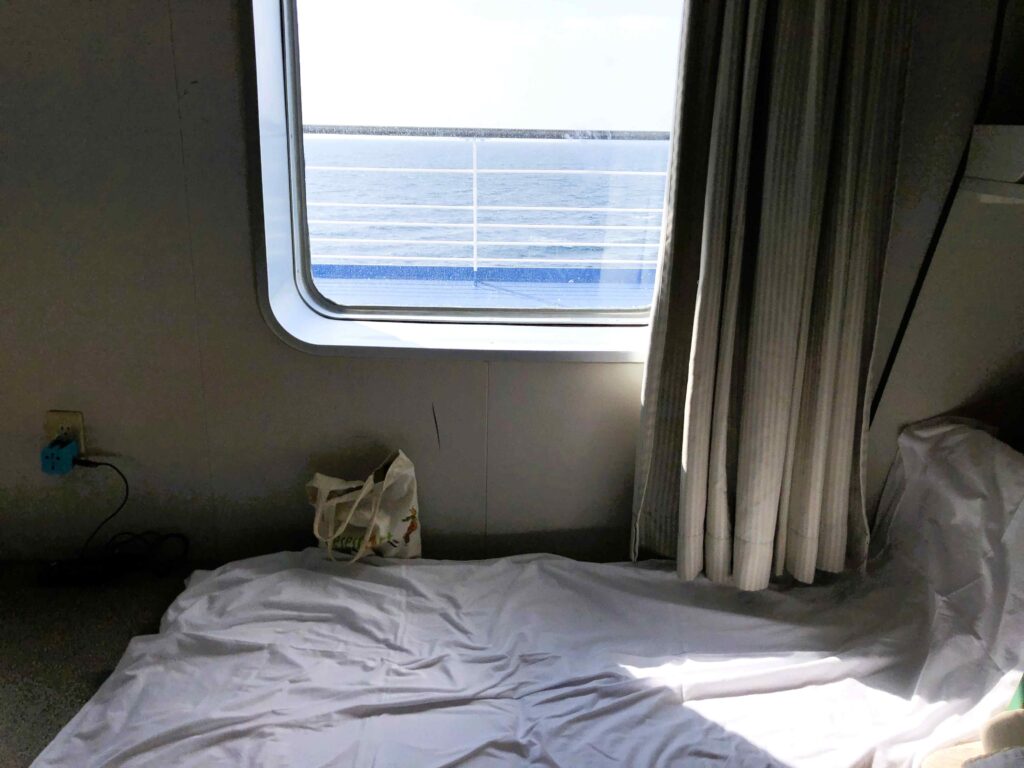 從博多港回釜山港的海上／Photo Credit：逆耳小姐