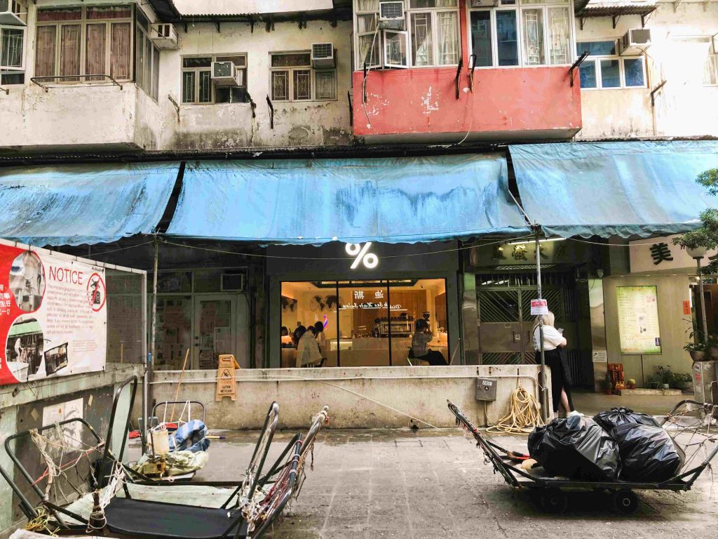 香港3天2夜的老派約會︱說走就走︱北角、中環吃貨路線 20 % Arabica (怪獸大廈)/Photo Credit:逆耳小姐